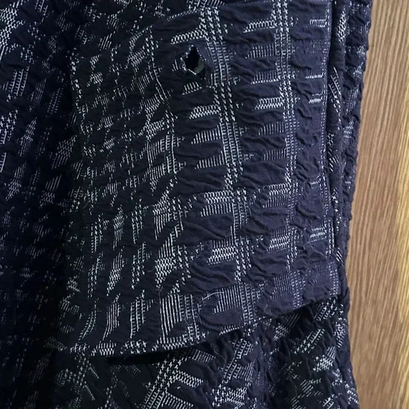 Comfy USA Jacket Womens Med Collar Topper Stretch Charcoal Gray Pockets - Picture 4 of 8